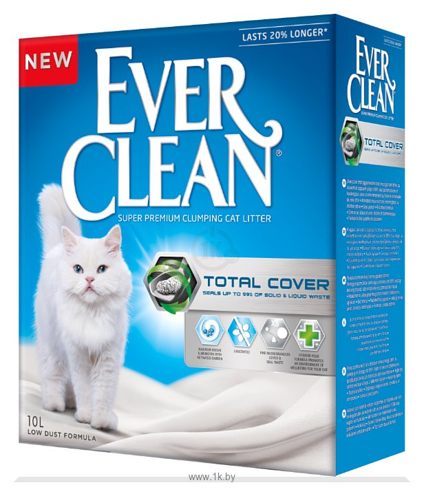 Фотографии Ever Clean Total Cover 10л
