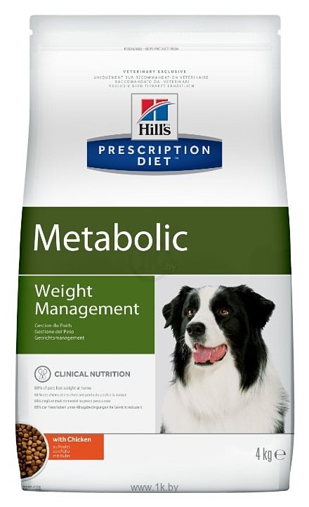 Фотографии Hill's (4 кг) Prescription Diet Metabolic Canine Original dry