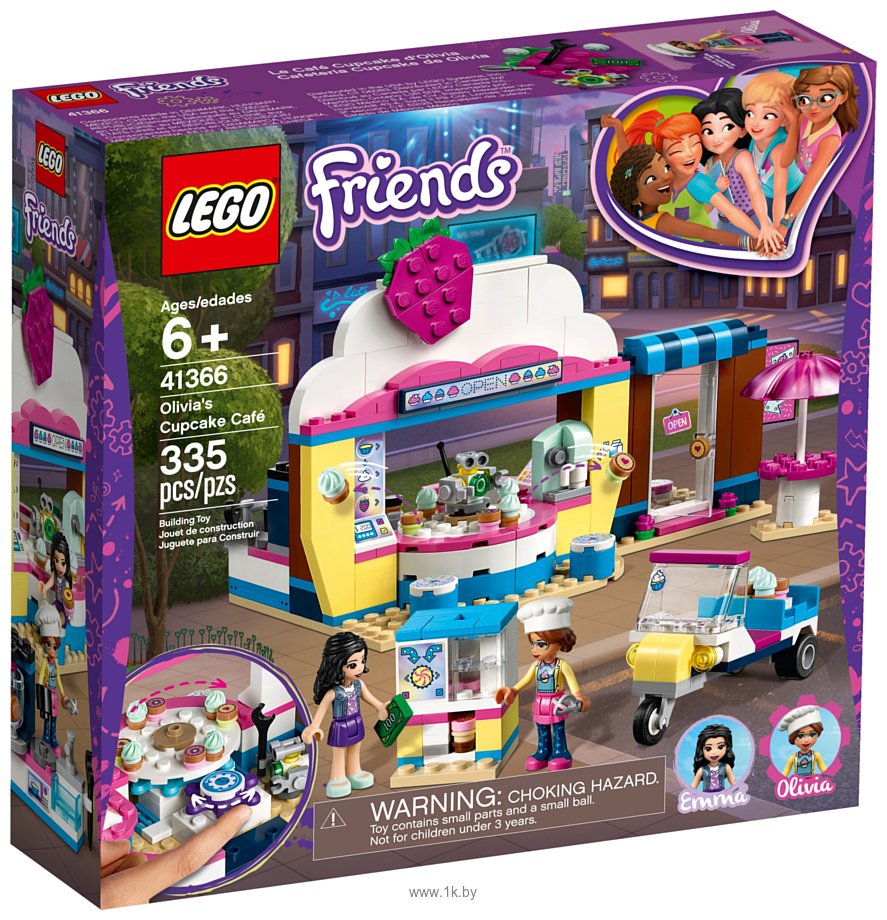 Фотографии LEGO Friends 41366 Кондитерская Оливии