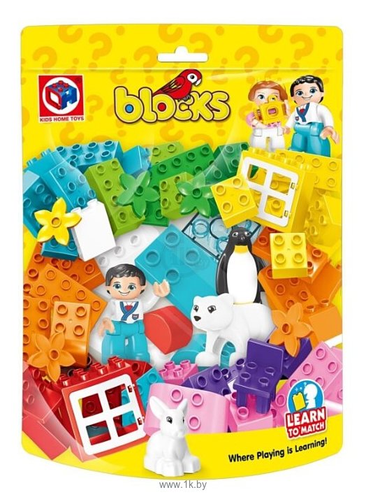 Фотографии Kids home toys Blocks JY195073 Северный полюс