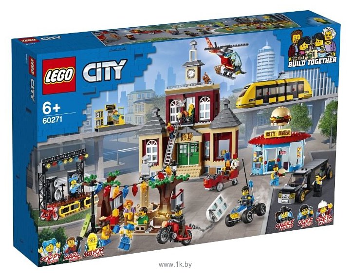 Фотографии LEGO City 60271 Городская площадь