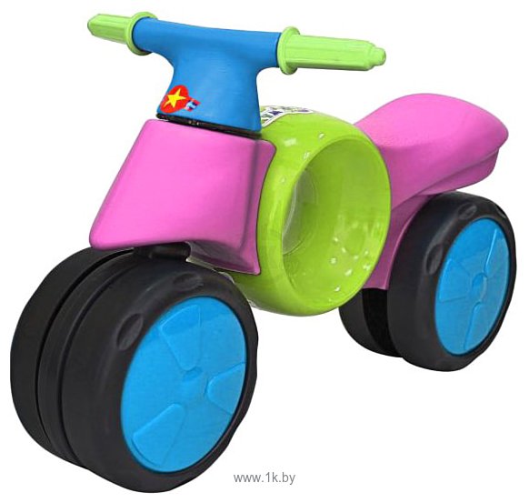 Фотографии Hobby-bike Kinder Way 11-004 (розовый/салатовый)