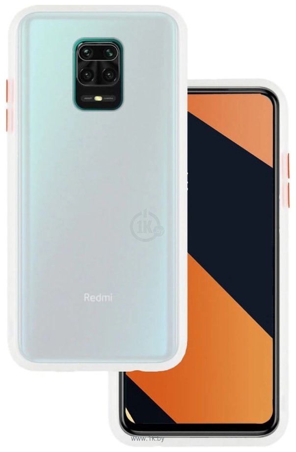 Фотографии Case Acrylic для Xiaomi Redmi Note 9 Pro/Redmi Note 9S (белый)