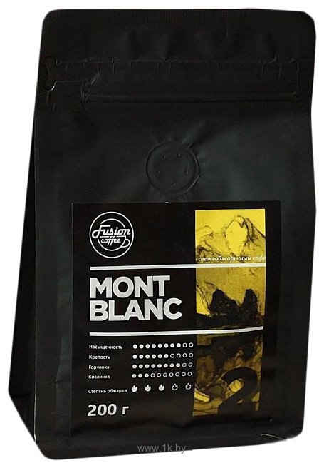 Фотографии Fusion Coffee Mont Blanc молотый 200 г