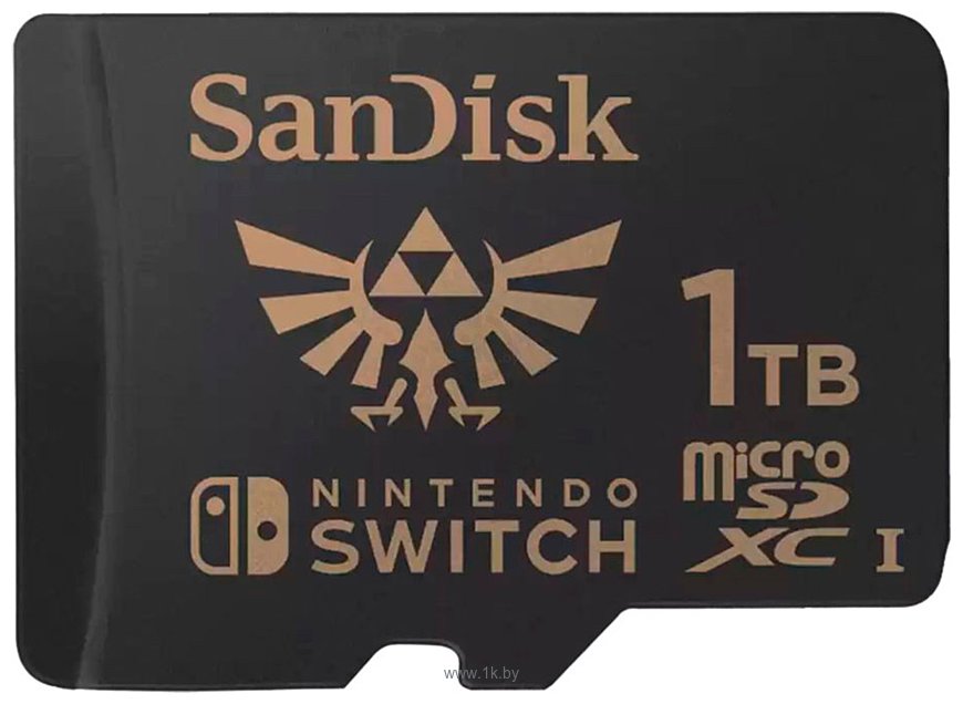 Фотографии SanDisk Nintendo Switch Licensed Card The Legend of Zelda Edition microSDXC 1TB SDSQXAO-1T00-GN6ZN