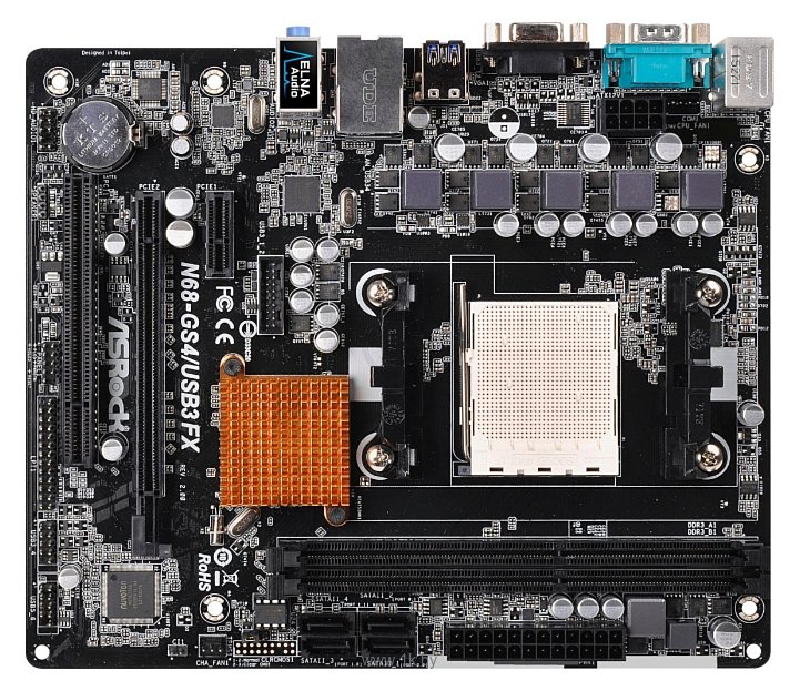 Фотографии ASRock N68-GS4/USB3 FX R2.0