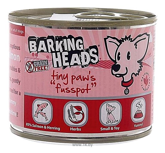 Фотографии Barking Heads (0.2 кг) 1 шт. Консервы для собак мелких пород Суета вокруг миски