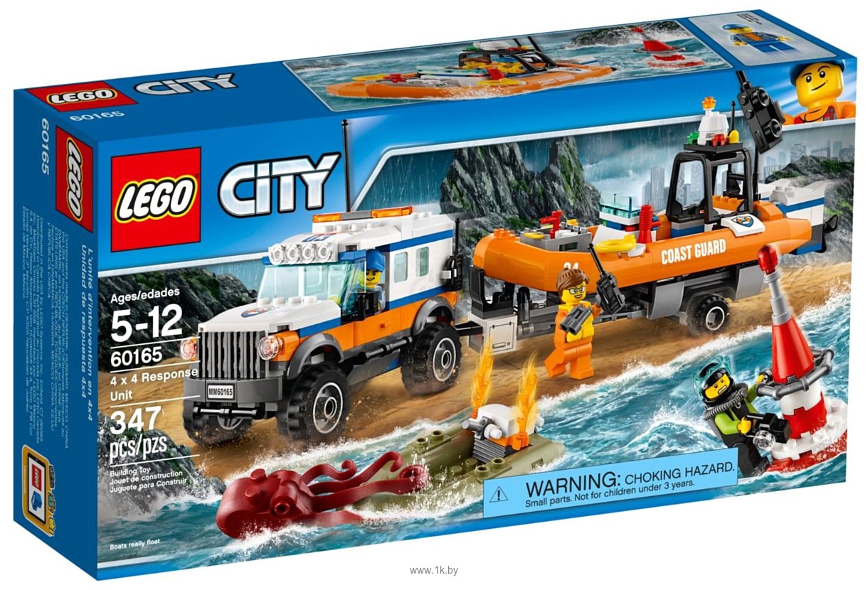 Фотографии LEGO City 60165 Внедорожник 4х4 команды быстрого реагирования