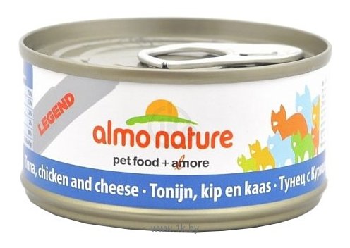 Фотографии Almo Nature (0.07 кг) 1 шт. Legend Adult Cat Tuna, Chicken and Cheese