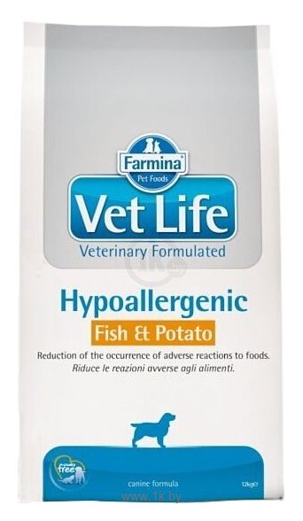 Фотографии Farmina (12 кг) Vet Life Canine Hypoallergenic Fish & Potato