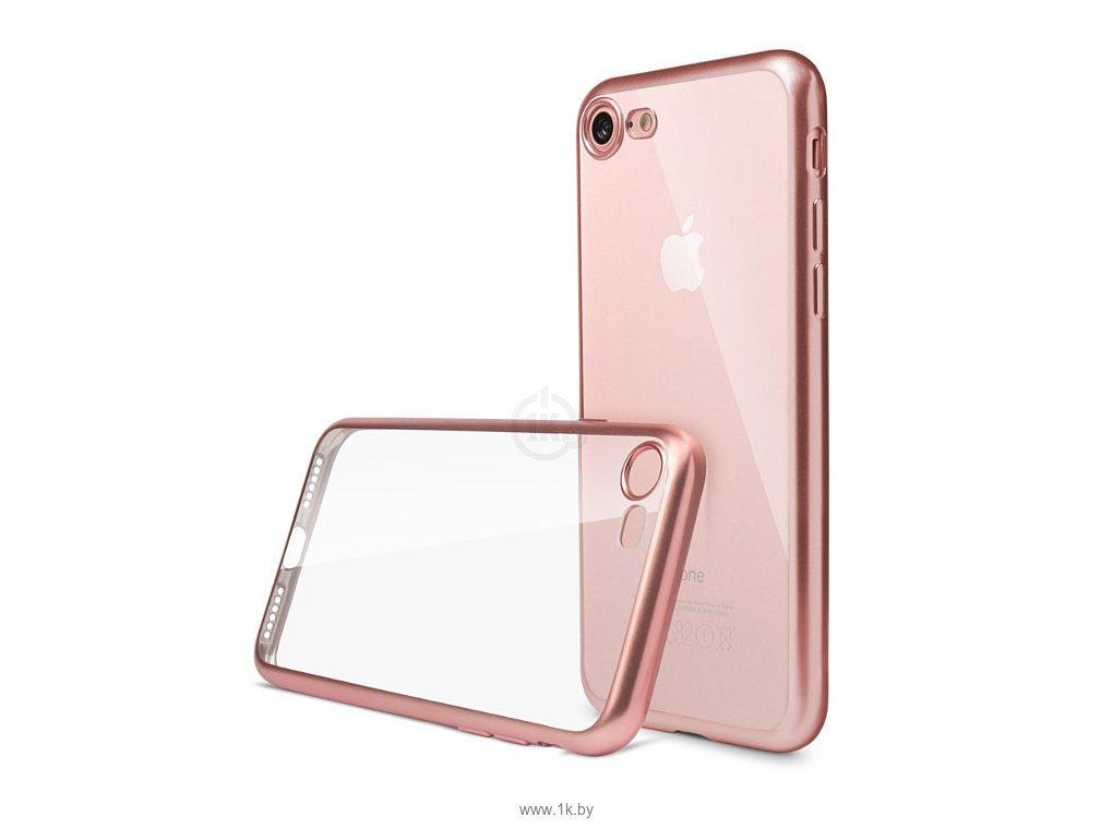 Фотографии Deppa Gel Plus для Apple iPhone 7/8 (розовый)