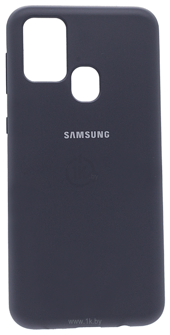 Фотографии EXPERTS Soft-Touch для Samsung Galaxy M21 с LOGO (темно-синий)