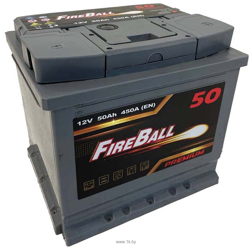Фотографии FireBall Premium 50 R+ (50Ah)