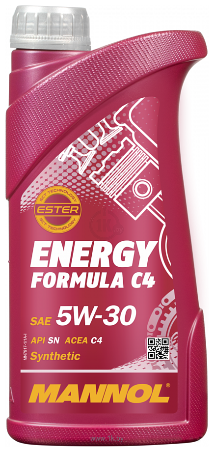 Фотографии Mannol Energy Formula C4 5W-30 1л