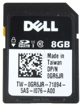 Фотографии Dell GR6JR 8GB SD Card for IDSDM