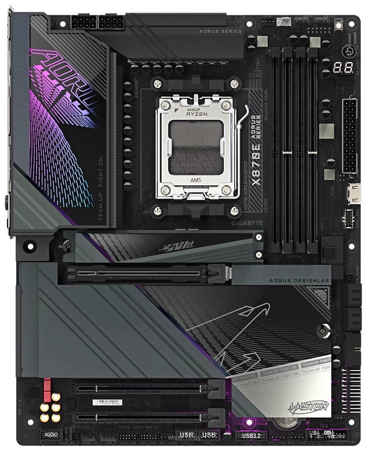 Фотографии Gigabyte X870E Aorus Master