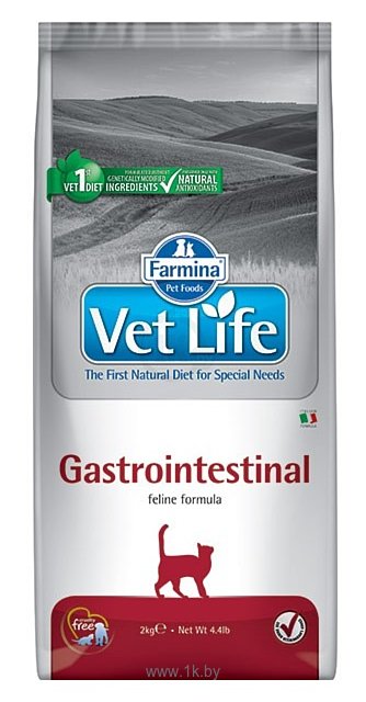 Фотографии Farmina Vet Life Feline Gastrointestinal (5 кг)