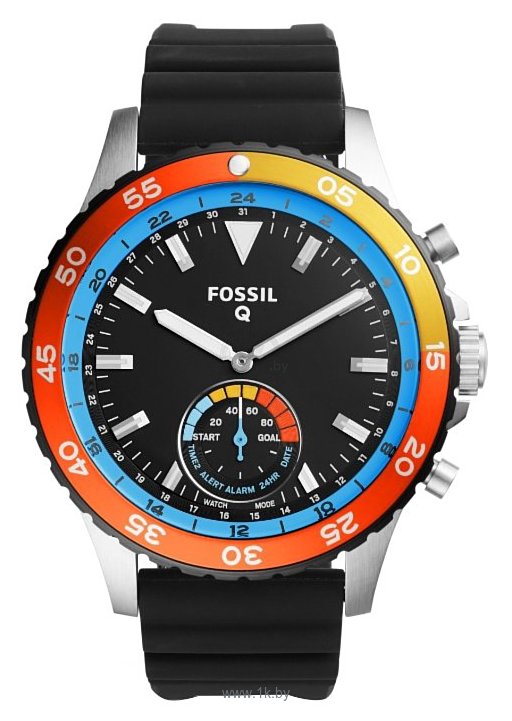 Фотографии FOSSIL Hybrid Smartwatch Q Crewmaster (silicone)