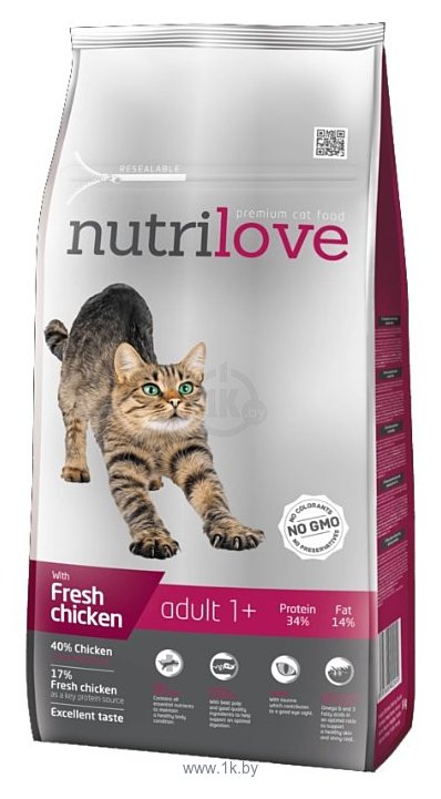 Фотографии nutrilove Cats - Dry food - Adult