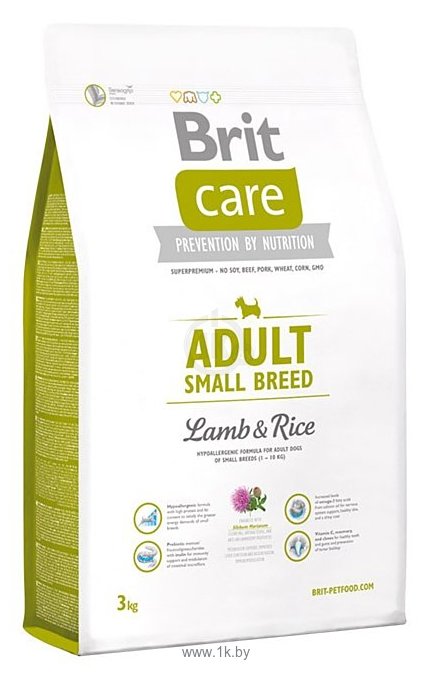 Фотографии Brit (3 кг) Care Adult Small Breed Lamb & Rice
