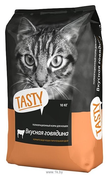 Фотографии Tasty (10 кг) Сухой корм с говядиной