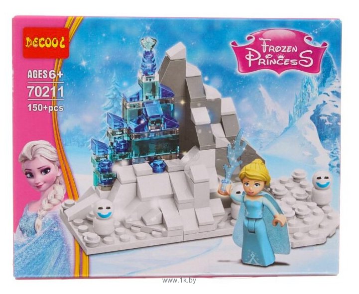 Фотографии Jisi bricks (Decool) Princess 70211 Ледяной замок Эльзы