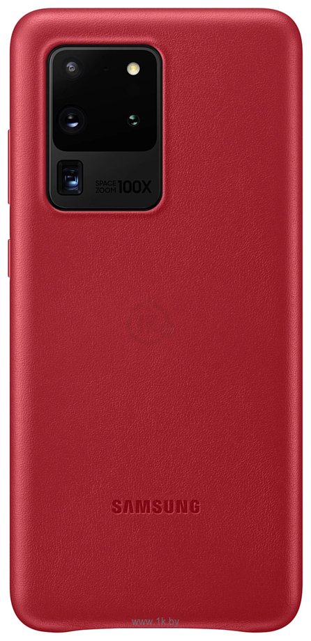 Фотографии Samsung Leather Cover для Samsung Galaxy S20 Ultra (красный)