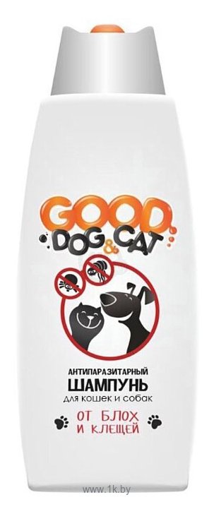 Фотографии Good Dog шампунь от блох и клещей антипаразитарный для кошек и собак