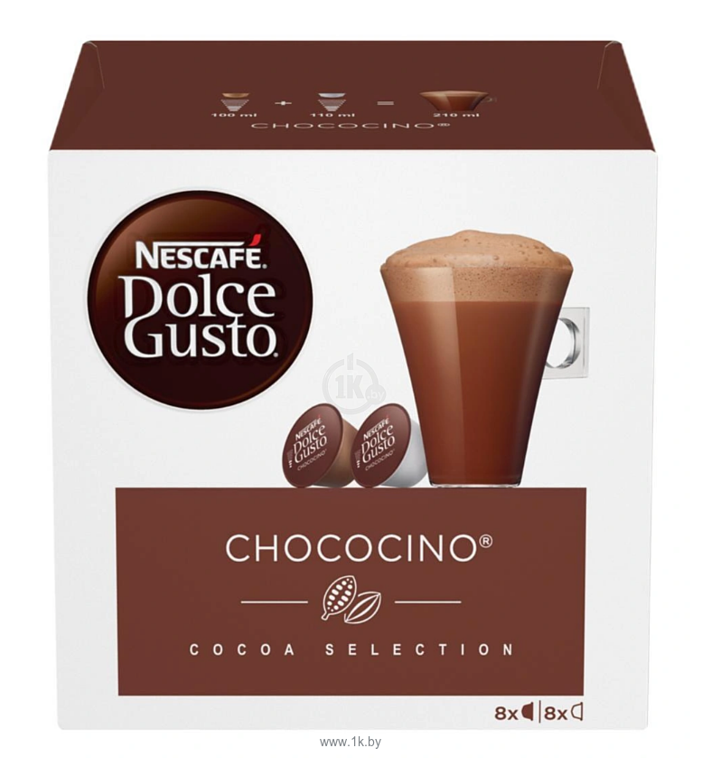 Фотографии Nescafe Dolce Gusto Chococino в капсулах 8 шт