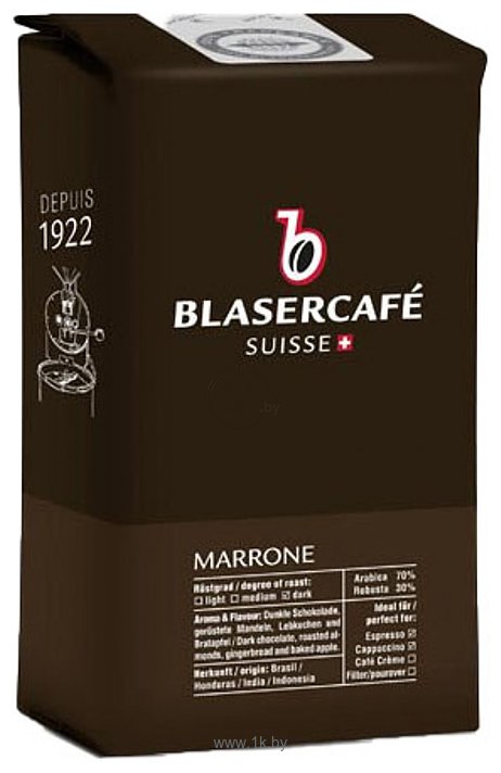 Фотографии Blasercafe Marrone в зернах 250 г