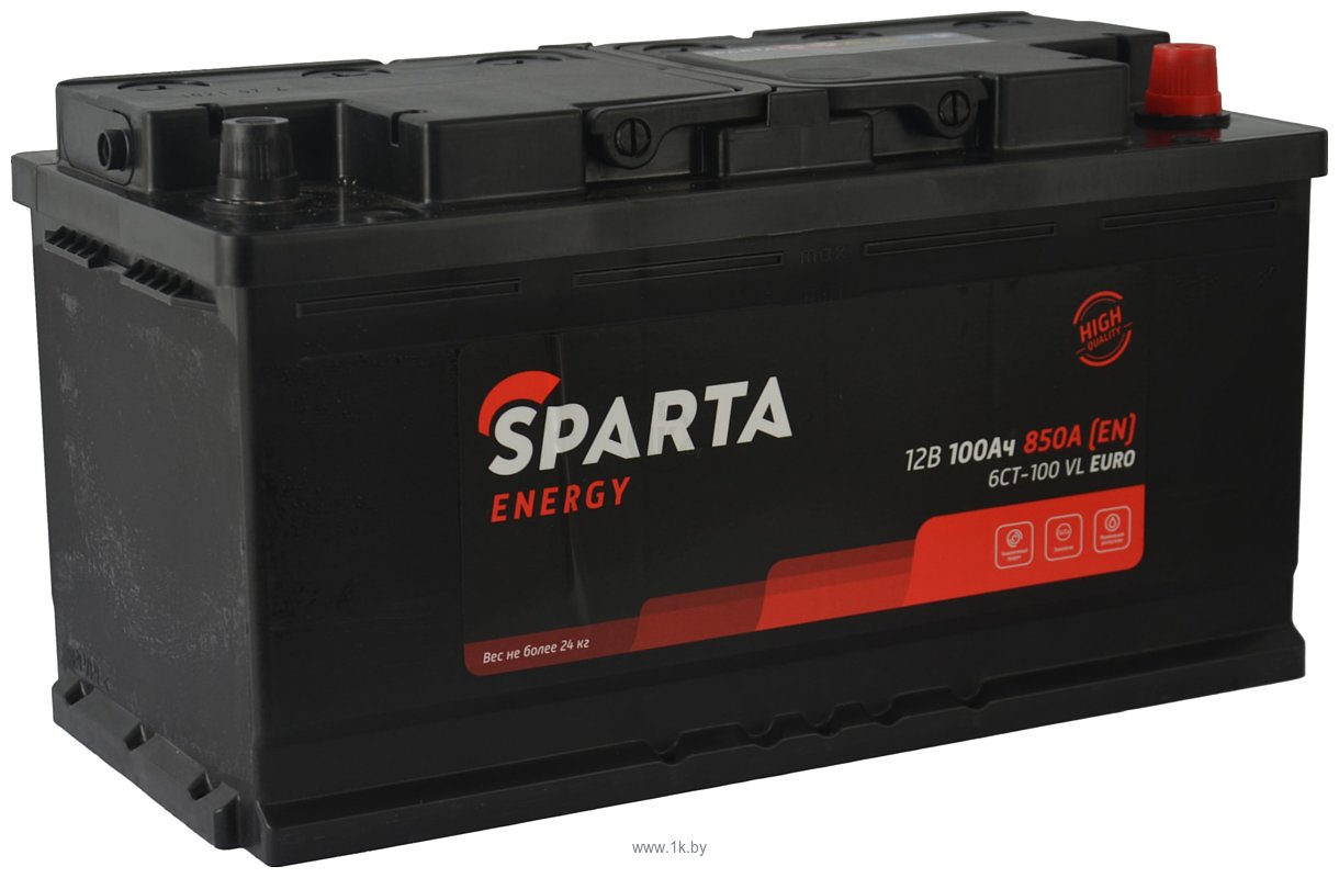 Фотографии Sparta Energy 6CT-100 VL Euro (100Ah)