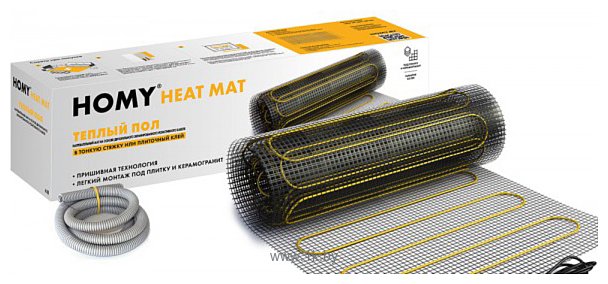 Фотографии HOMY Heat Mat 150-0.5-10.0 10 кв.м. 1500 Вт