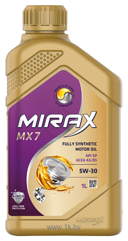 Фотографии Mirax MX7 5W-30 API SP 1л