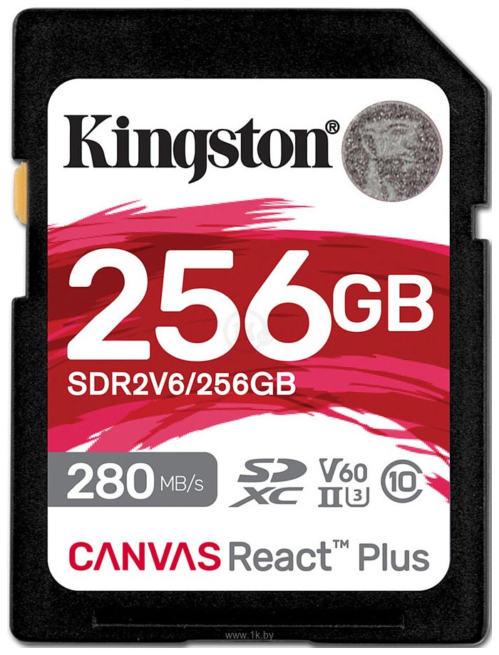 Фотографии Kingston Canvas React Plus V60 SDXC 256GB