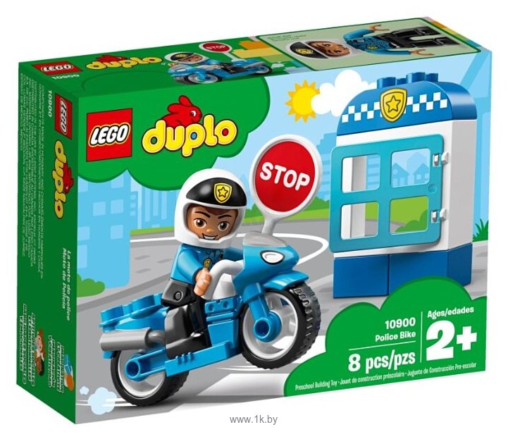 Фотографии LEGO Duplo 10900 Полицейский мотоцикл