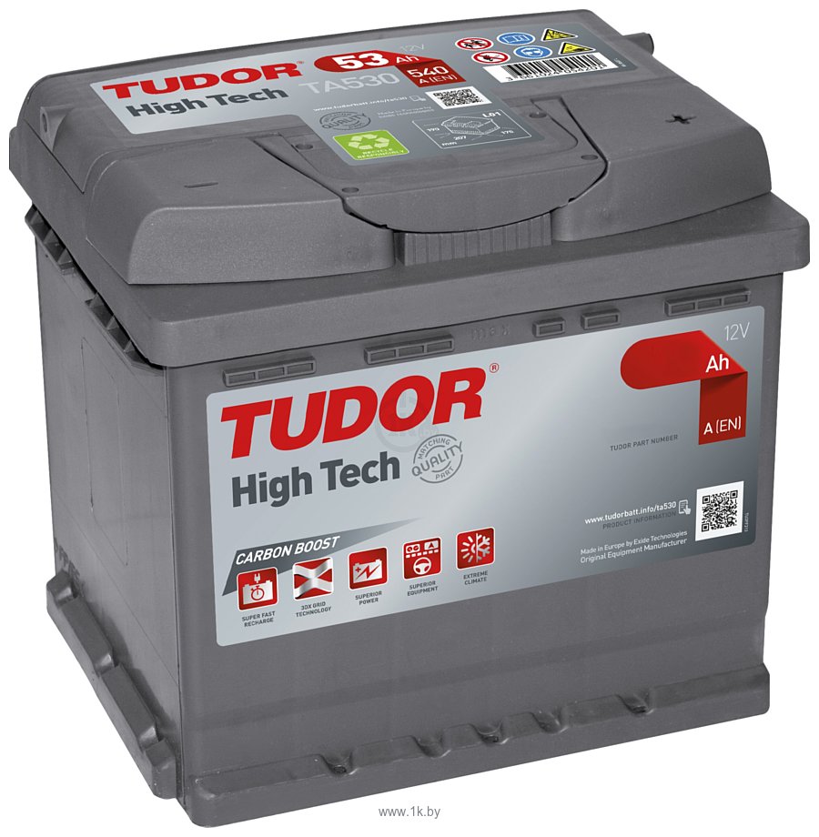 Фотографии Tudor High Tech TA601 (60Ah)