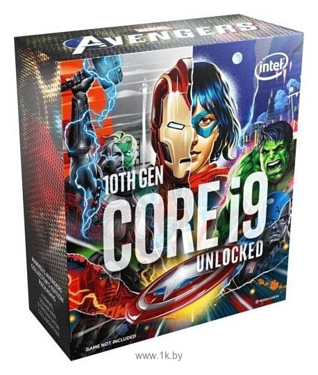 Фотографии Intel Core i9-10900KA Marvel's Avengers Collector's Edition (BOX)