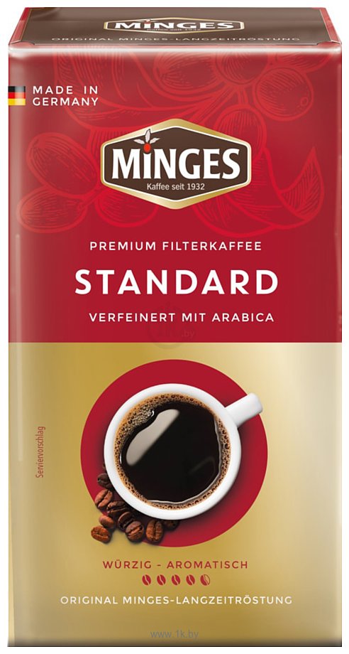 Фотографии Minges Standard молотый 500 г