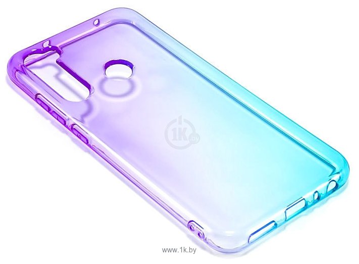 Фотографии Case Gradient Dual для Xiaomi Redmi Note 8T (сине-фиолетовый)