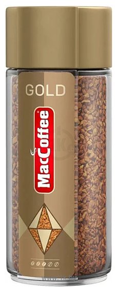 Фотографии MacCoffee Gold растворимый 100 г (банка)