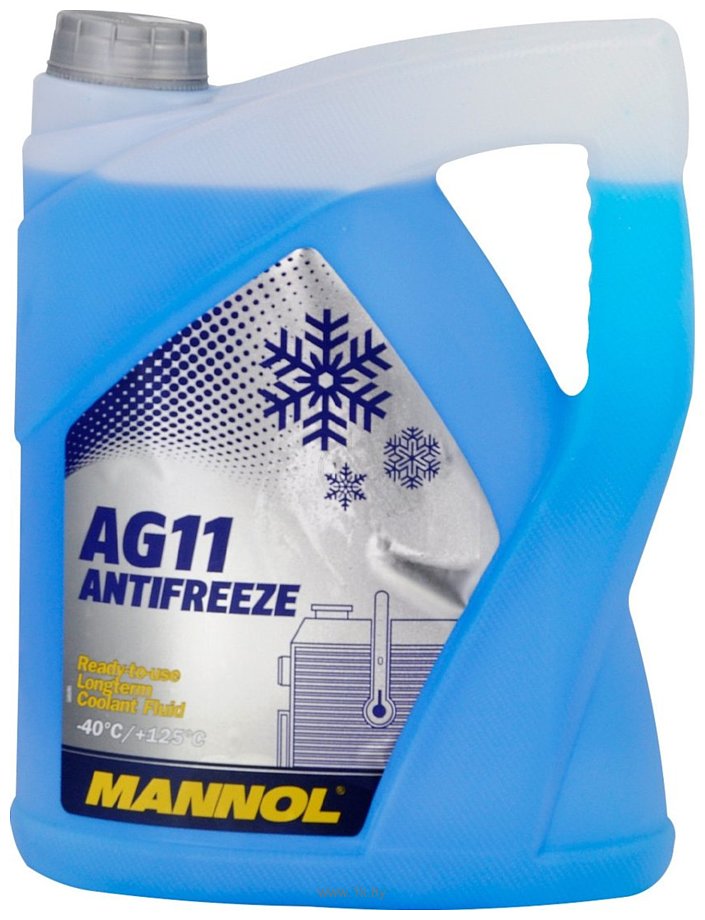 Фотографии Mannol Antifreeze AG11-40 5л (синий)