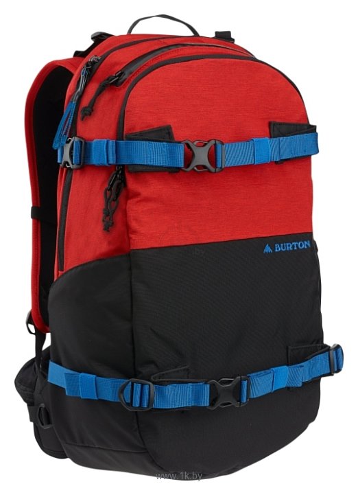 Фотографии Burton Rider's 25 black/red (flame heather)