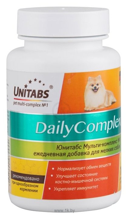 Фотографии Unitabs DailyComplex для собак мелких пород