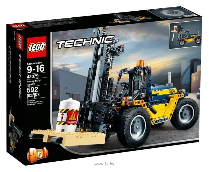 Фотографии LEGO Technic 42079 Сверхмощный вилочный погрузчик