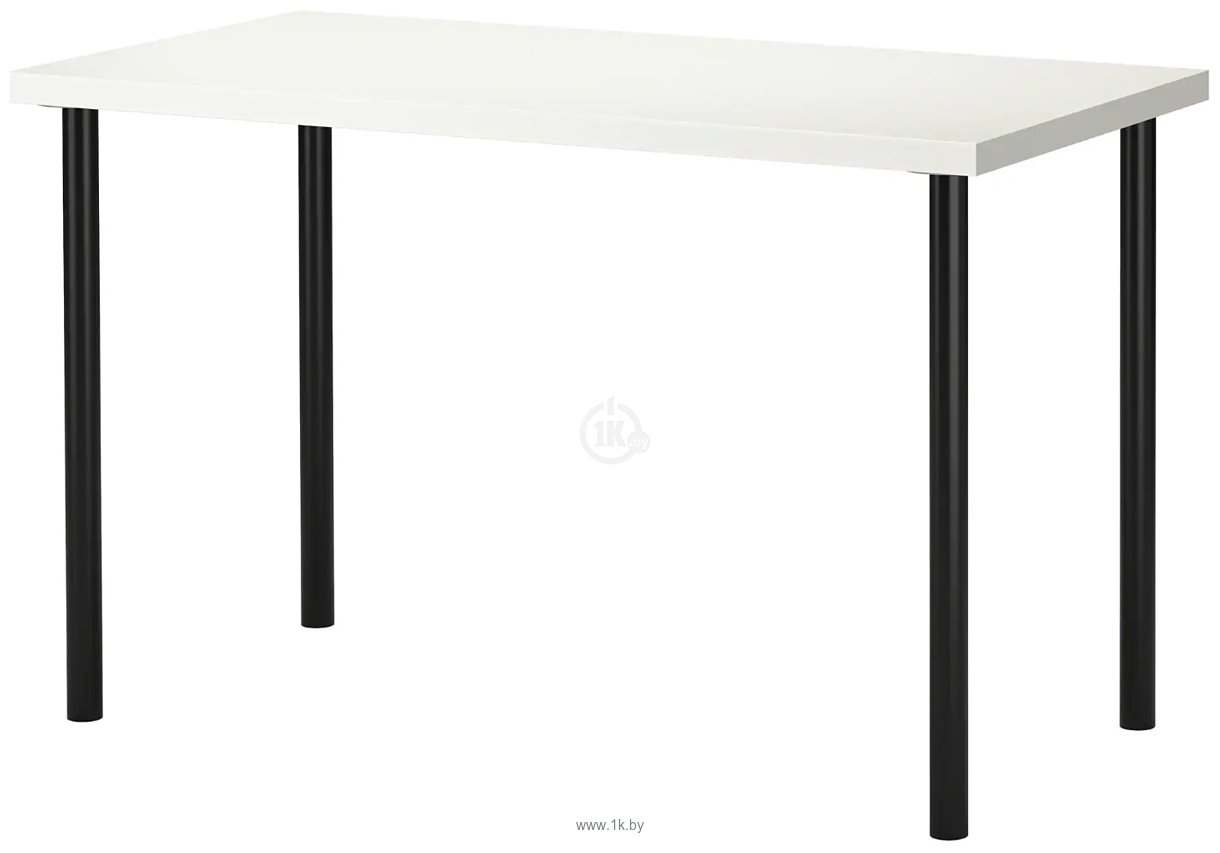 Фотографии Ikea Линнмон/Адильс (белый/черный) 092.794.65