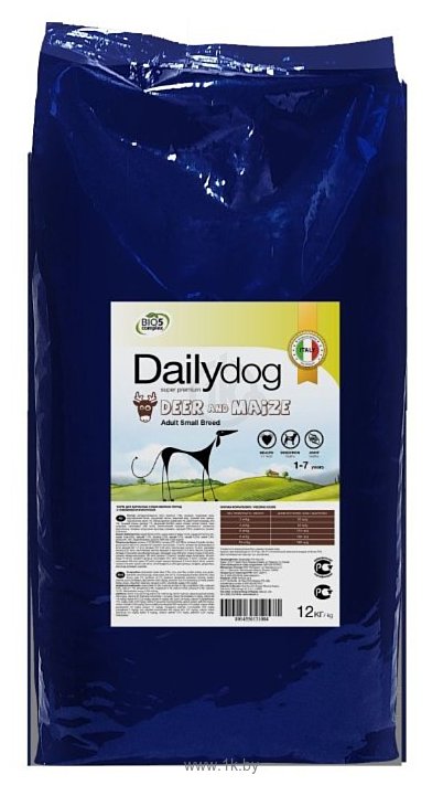 Фотографии Dailydog (12 кг) Adult Small Breed Deer and Maize