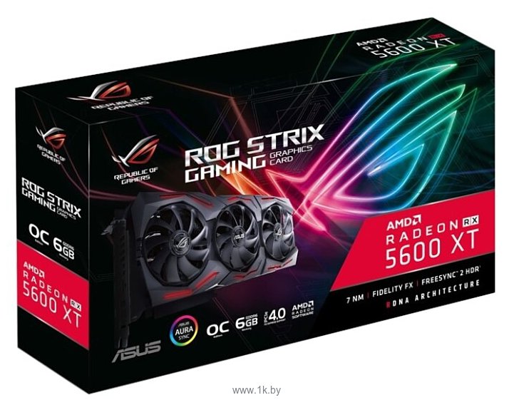 Фотографии ASUS ROG Radeon RX 5600 XT 6144MB STRIX GAMING OC