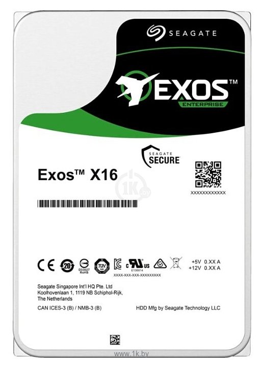 Фотографии Seagate Exos X16 12 TB ST12000NM001G