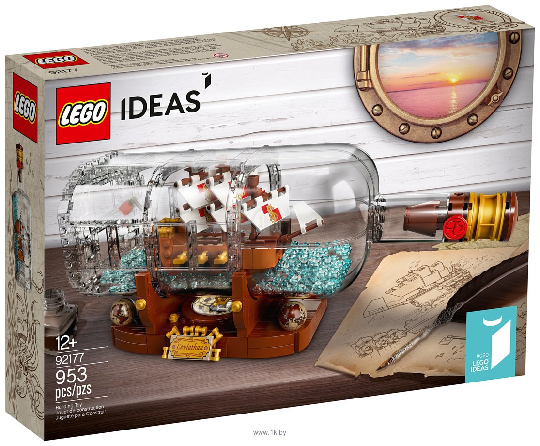 Фотографии LEGO Ideas 92177 Корабль в бутылке