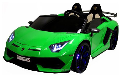 Фотографии RiverToys Lamborghini Aventador SVJ A111MP (зеленый)